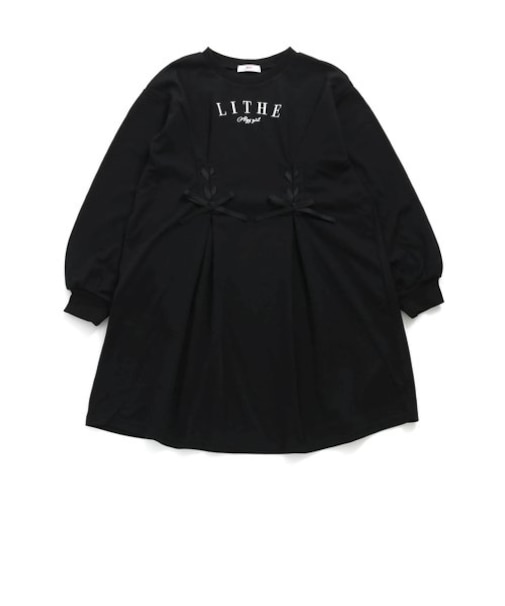 レースアップワンピ
