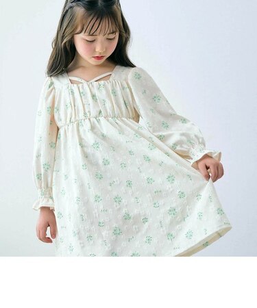 WEB限定  さくらんぼ・ハート・花柄ホルターワンピース