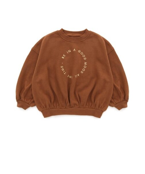 premier ねこ・ロゴ2柄刺繍トレーナー