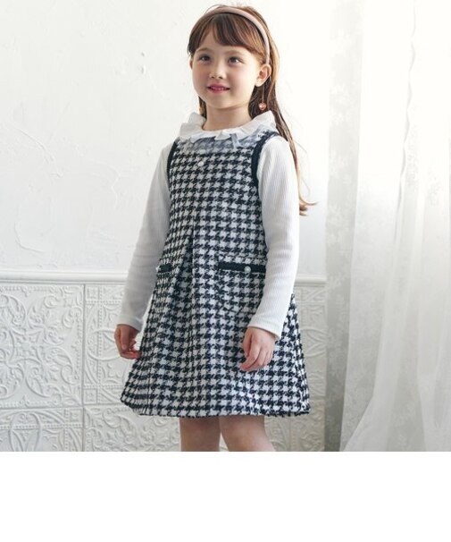 ツイードジャンパースカート