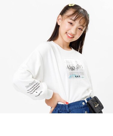 PVCパッチフレーク入りトレーナー