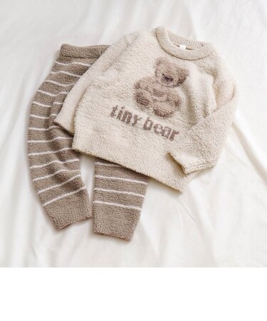 tiny bear もこもこセットアップ  10分丈