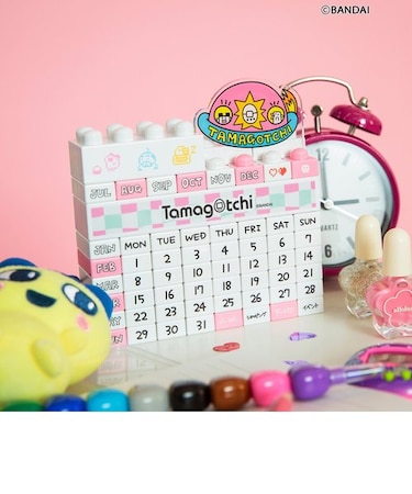 【たまごっち】ブロックカレンダー