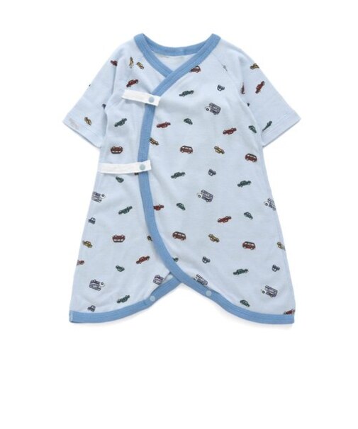 ベビー長袖フライスコンビ肌着