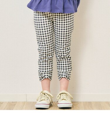 裾リボン｜7days Style pants  9分丈