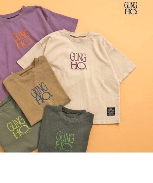 GUNG HO ピグメントTee