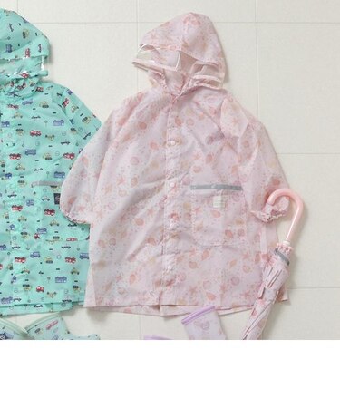 総柄ランドコート(シェル柄・くるま柄)