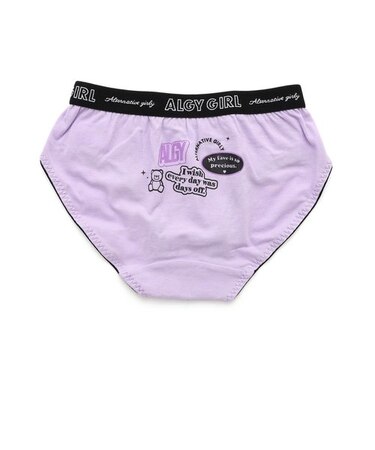 ワッペン風プリントショーツ