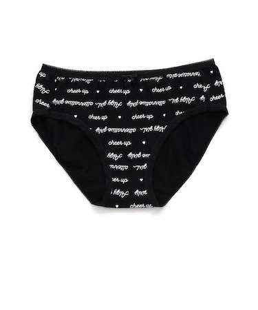 ロゴボーダー総柄ショーツ