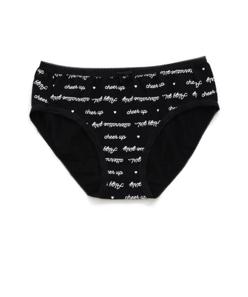 ロゴボーダー総柄ショーツ