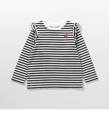 ワンポイント肩フリルTシャツ｜7days Style