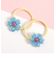 お花ラメミニヘアゴム2個セット