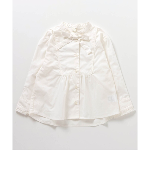 ボウタイ付きブラウス_アプレレクールマシェリ
