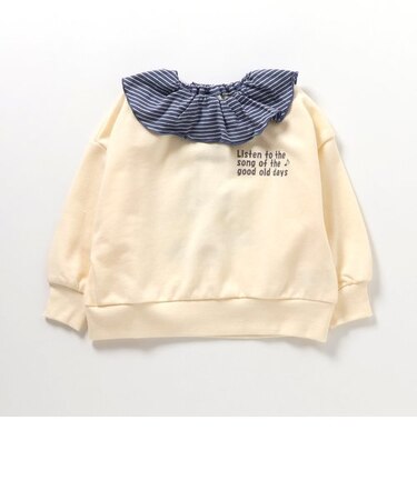 WEB限定 フリル襟GIRLSトレーナー