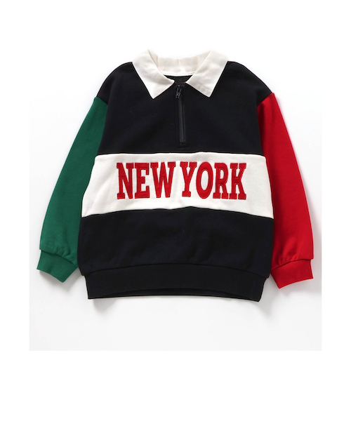 FR2GOLF ハーフジップトレーナー　L 配色ハーフジップトレーナー|RETRO GIRL | RETRO GIRL ONLINE STORE