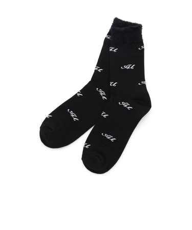 アソート総柄クルーソックス