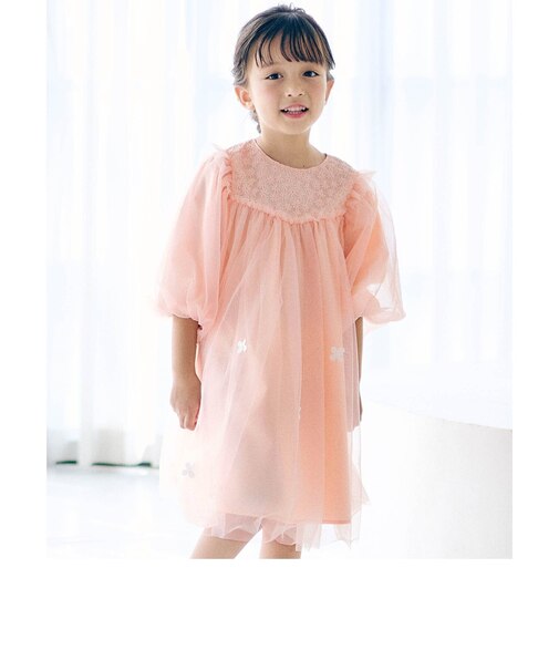 ヨークレースチュールワンピース_アプレレクールマシェリ