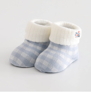 モチーフ刺繍ベビーソックス