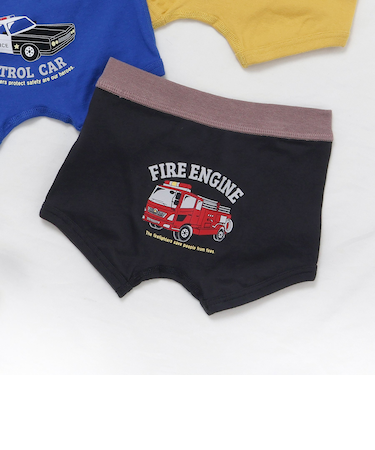 BOYS車・恐竜バックプリントパンツ