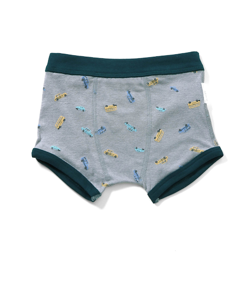 BOYSくるま総柄パンツ