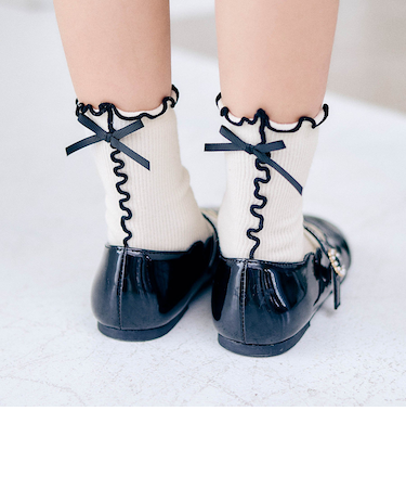 リボンメローソックス