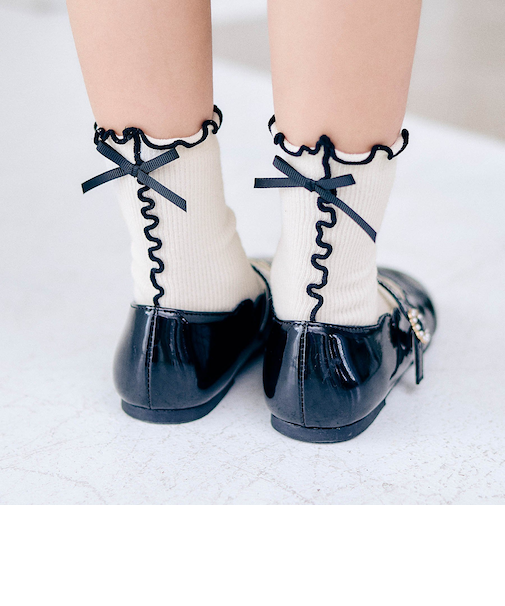 リボンメローソックス