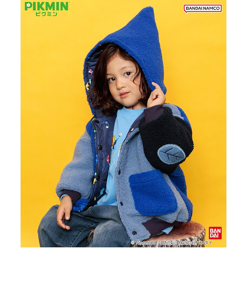 【ピクミン】リバーシブルボアブルゾン