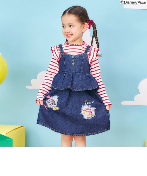 ディズニーキャラクター/デニムジャンスカ/トイ・ストーリー