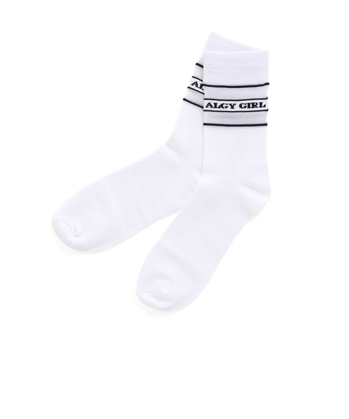 シアー切替ラインクルーソックス｜エフオーオンラインストアの通販