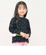 GIRLSモチーフ長袖Tシャツ｜7days Style