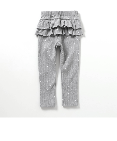 後ろフリルレギンス｜7days Style pants  10分丈