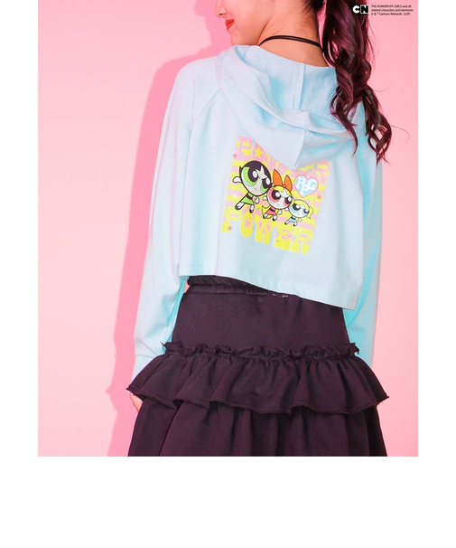 【パワーパフ ガールズコラボ】ラグランタンタケフーディ