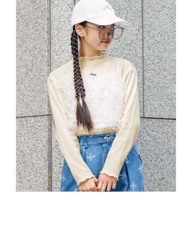 テープヤーンビスチェ&リブロンTセット