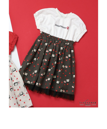【Betty Boop (TM)】ドッキングワンピース