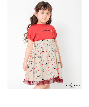 【Betty Boop (TM)】ドッキングワンピース