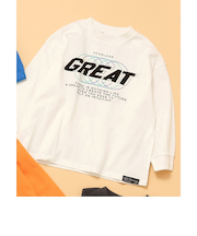 WEB限定  ストリート長袖Tシャツ