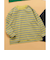 WEB限定  無地ボーダー長袖Tシャツ