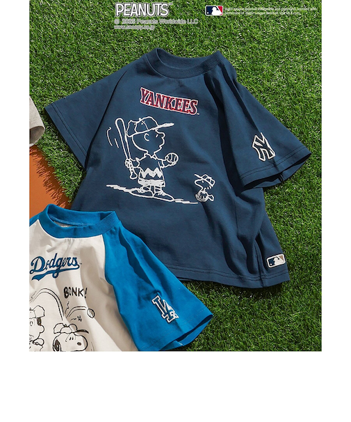 【MLB×PEANUTS】半袖Tシャツ