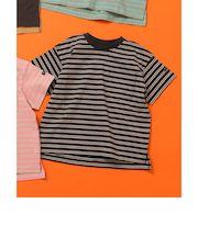 WEB限定 無地ボーダーTシャツ
