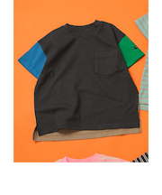 WEB限定 無地ボーダーTシャツ
