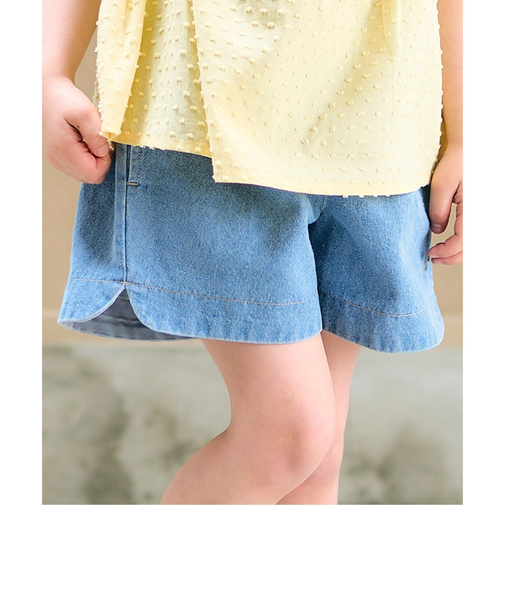 ハートポケットショートきゅんパンツ  ショート丈
