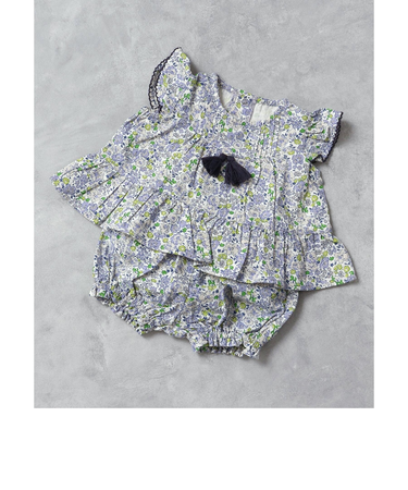 WEB限定 【リンク】まいにちベビーワンピース＆ブルマセット