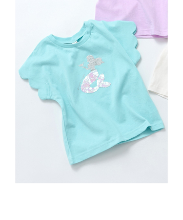 シェル・マーメイド・アイスクリームモチーフTシャツ