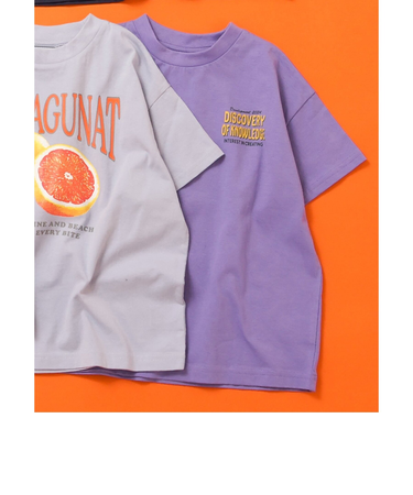 WEB限定 カラバリプリントTシャツ