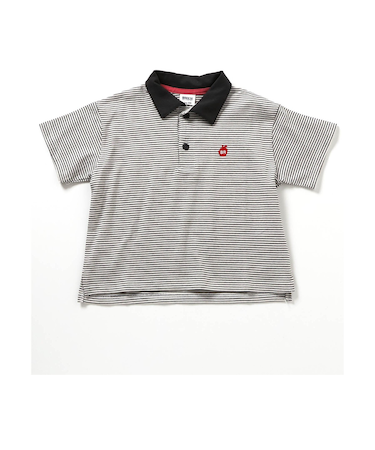 ミジンボーダーポロシャツ