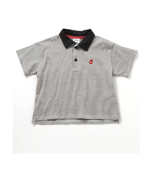 ミジンボーダーポロシャツ