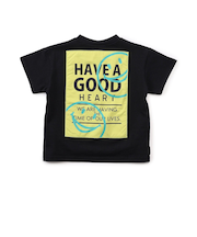 WEB限定 バックプリントアップリケTシャツ