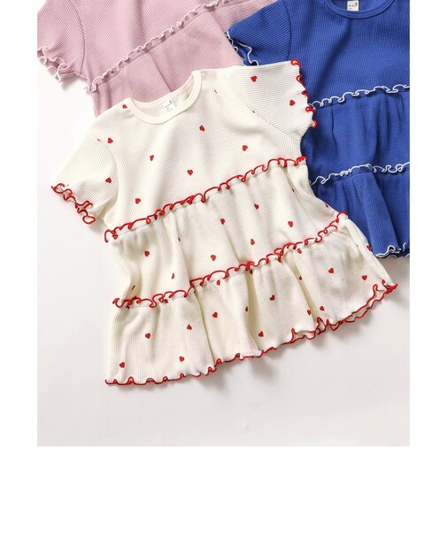 WEB限定 ワッフルティアードTシャツ