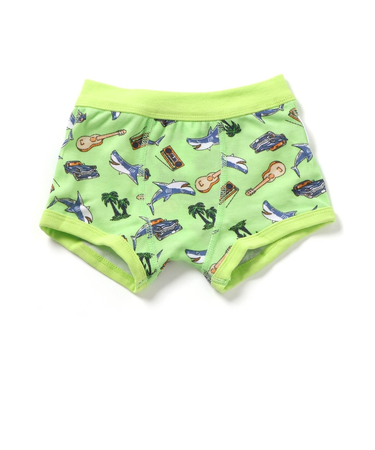 メッシュ総柄パンツ