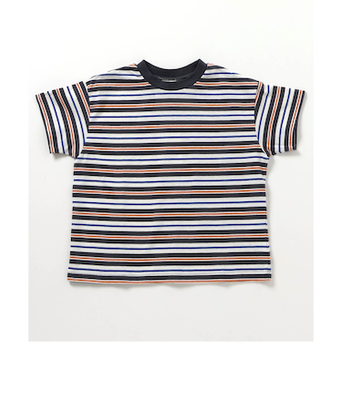 WEB限定 マルチボーダーTシャツ